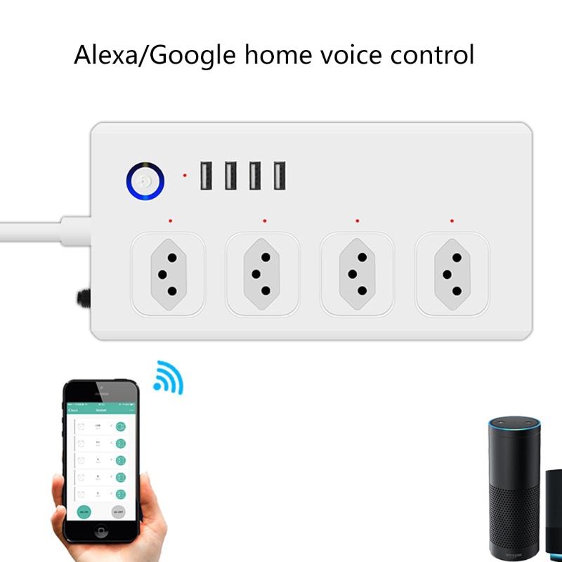 Professional Power with 4 Outputs 4 Ports USB Home Office Wifi Remote Control Power for t Wireless Outpu