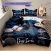 Corpse Bride'S Moonlit Dance Print 3Pcs Bedding Setduvet Cover With 2 Bedropillowcase Home Birthday Gift