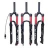 BOLANY MTB Suspension Rebound Adjustment Double Air Fork 26/27.5er/29er Inch Magnesium Alloy Quick Release Bicycle Parts
