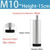 M6 M8 M10 Adjustable Furniture Leg Aluminum Alloy Table Legs For TV Cabinet/Wardrobe/Raised Refrigerator/Washing Machine Feet
