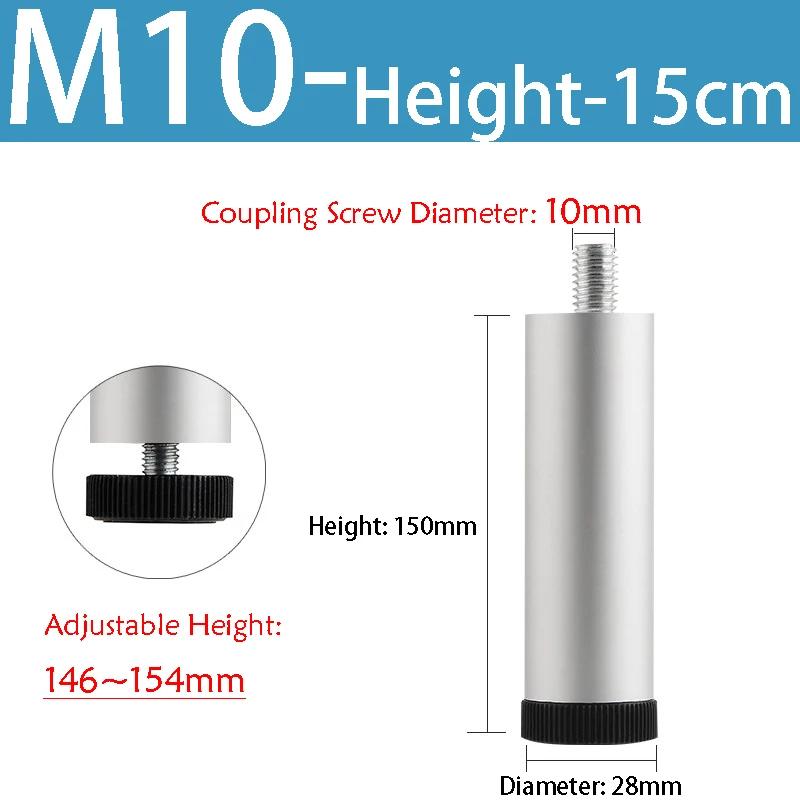 M6 M8 M10 Adjustable Furniture Leg Aluminum Alloy Table Legs For TV Cabinet/Wardrobe/Raised Refrigerator/Washing Machine Feet