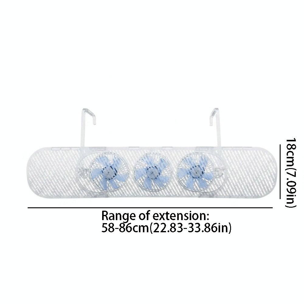 Expandable Air Conditioner Outlet Baffle Anti Direct Blowing Wind Direction Baffle for Home/Office