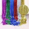 1M 2M 3M 4M Рождественская вечеринка фон занавески радуга лазер металлик дождь фольга бахрома мишура занавеска свадьба день рождения Decoracion