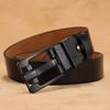 100-170cm Real Cow Genuine Leather Belts for Man High Quality Plus Long Size Male Pin Buckle Waist Belt Strap