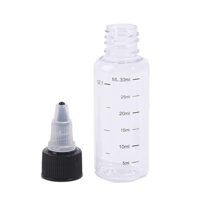 30Ml-250Ml Plastic Pet Liquid Capacity Dropper Bottles Pigment Ink Containers