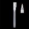 Refillable ink Plastic Repeatable Use Transparent Paint Pen Accessories Empty Rod Graffiti Pens Liquid Chalk Marker