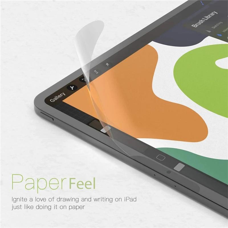 2Pcs Paper Feel Like Screen Protector for iPad Air 11 M2 M3 Pro 13 M4 11 Air 5 4 3 2 1 Pro 12.9 9.7 Film No Glass