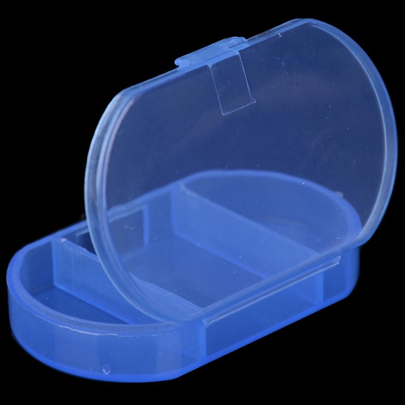 1PC Portable Storage Box Container Tool Universal Mini 3 Grid Pill Box Plastic Travel