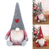 Christmas Faceless Old Man Dolls Xmas Tree Hanging Ornaments Handmade Plush Gnome Figure Party Decor