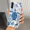 Чехол для телефона Samsung Galaxy A17 A16 A37 A26 A36 A57 A56 A15 A25 A35 A55 A14 A24 A34 A54 A13 A2 с рисунком Морская звезда Морская черепаха Акула