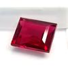 Fabulous Natural Mozambique Ruby Red 11-13 Ct Baguette Cut Certified Gemstone