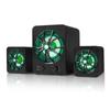 D 207 Компьютерная колонка USB Проводная Комбинированная колонка Цветная LED Бас Стерео Музыкальный плеер Сабвуфер для