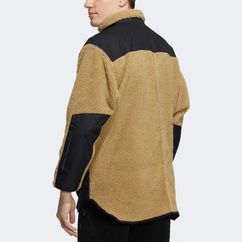 adidas Хлопковая куртка Preserve Boa с воротником, мужская верхняя одежда, разноцветная H40910