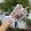 Victorian Lace Ruffled Wrist Comfortable Fake Sleeves Cuffs  Stage Performance