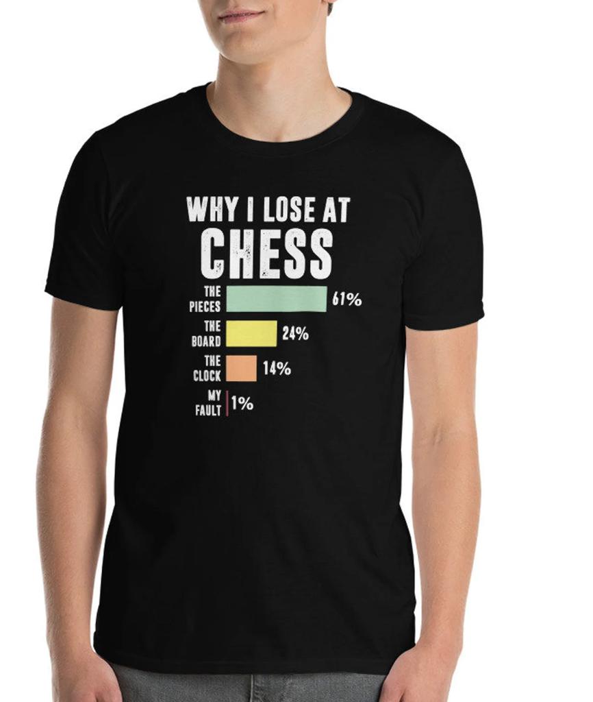 Funny Chess Tshirt Why I Lose Chess Player Gift Tshirts