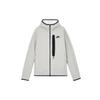 Мужская толстовка с капюшоном Nike Sportswear Tech Fleece на молнии, утепленная, цвет 'Светло-серый', DQ4802-016