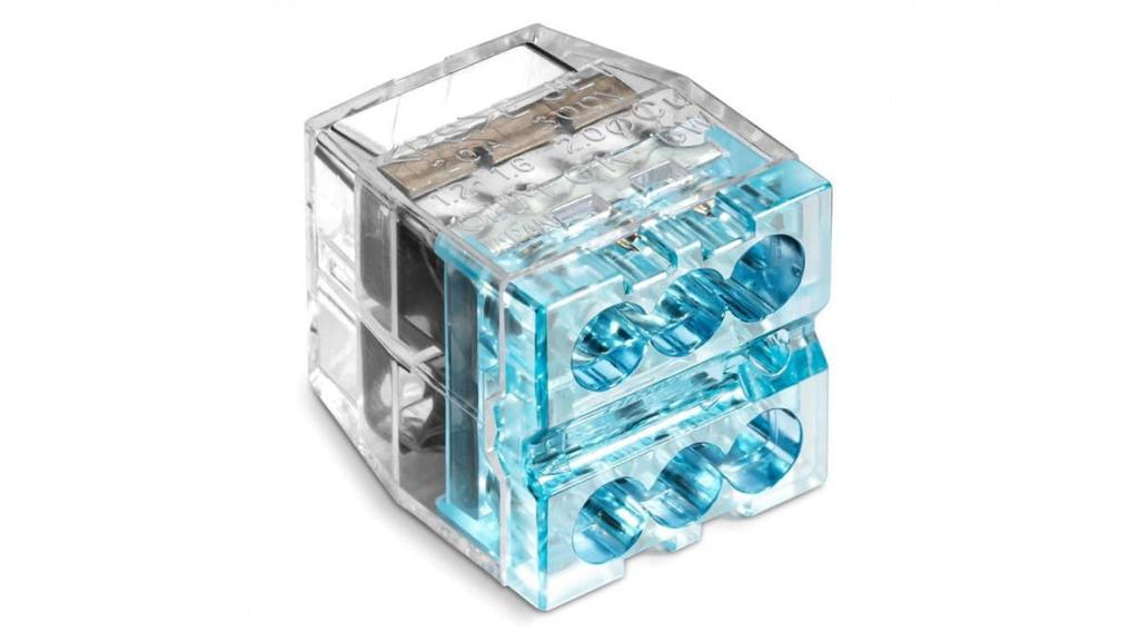 Scp6 Quick Connector Ideal for Plugging Wires and Multi-Wires 6-Pole 4mm 24A 450V 88000003S /50Pcs/