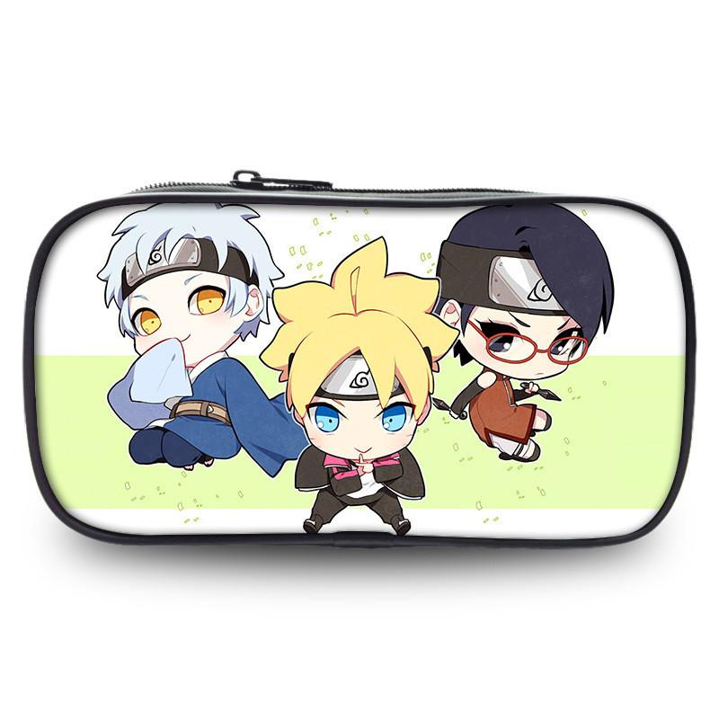 Naruto Anime Character Print Single Layer Stationery Storage Bagfor Students