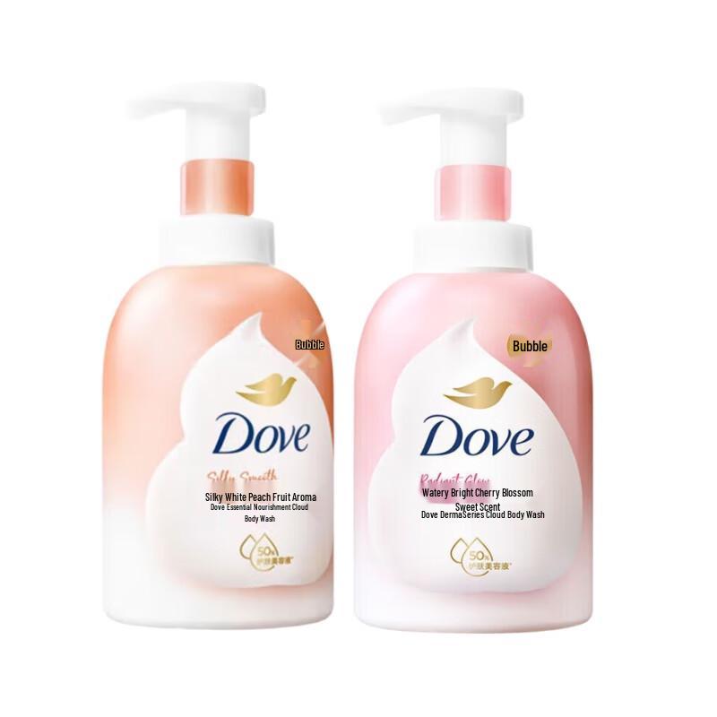 DOVE Whipped Foam Body Wash Twin Pack