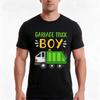 Garbage Truck Boy Tshirt Summer Casual Cotton Tee Oversized Streetwear Tops Vintage Graphic Print Loose Fit Short Sleeve