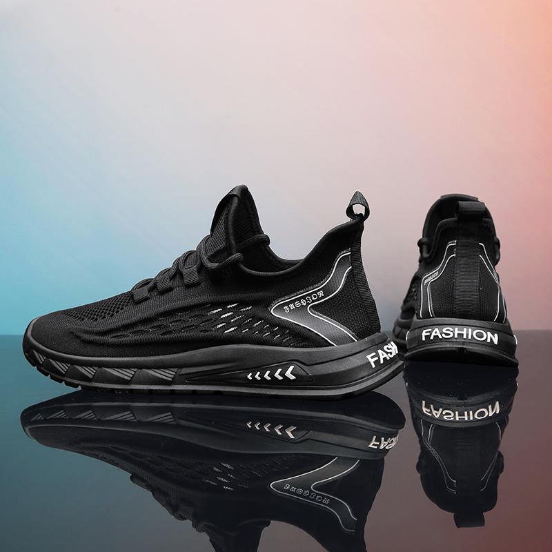 Fashion Men Shoes Lightweight Sneakers Breathable Running Shoes Casual Shoes Summer Walking Shoe Hollow Out Mesh Tenis Masculino