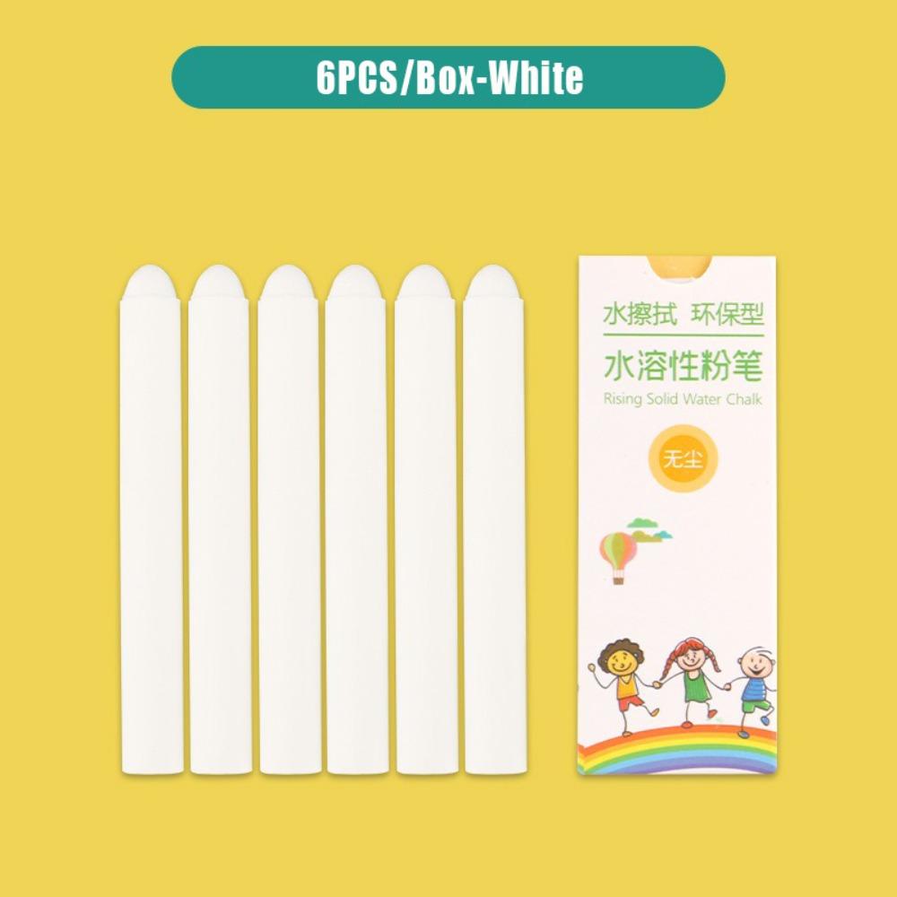 Цветной мел без пыли, не пачкающий руки, инструмент для письма на доске, для студентов, учителей