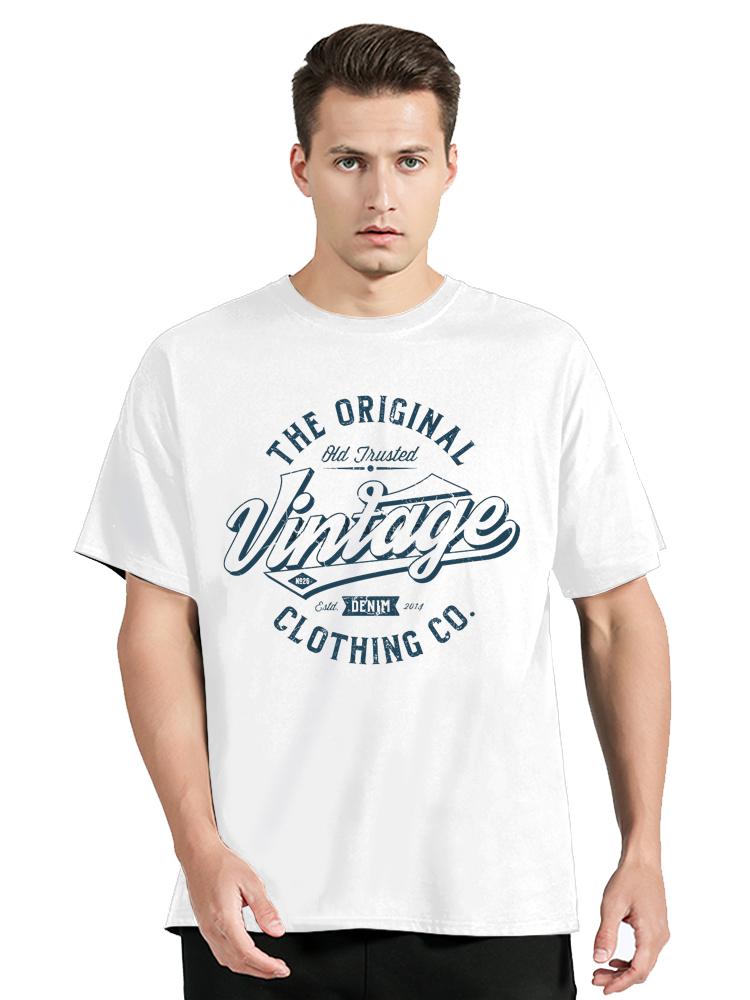Oversized Tshirt T-shirt The Vintage Clothing Female Short Sleeve Casual Tee O-Neck Fashion High Quality Clothing Tops
