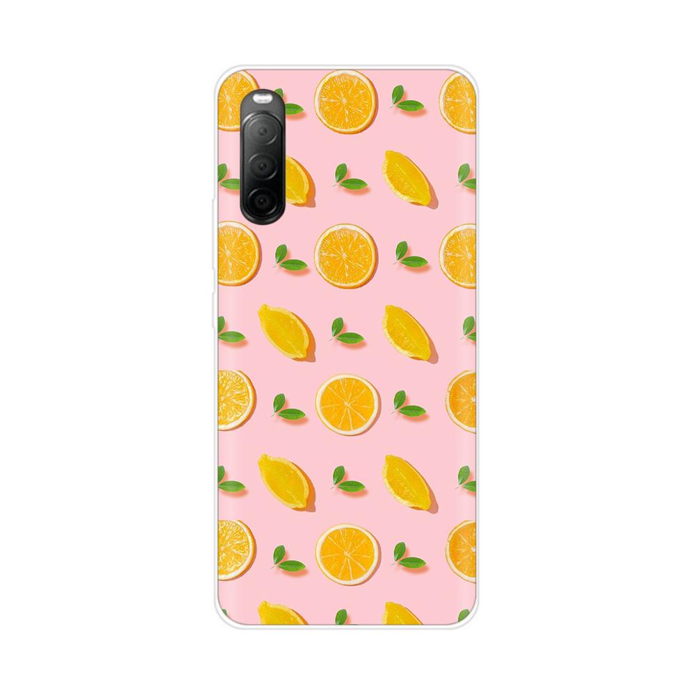 For SONY Xperia 10 iii 10 II Cases 10iii Soft TPU Silicone Bumper Phone Cases For Sony Xperia 10 II 10 III Cases Cover Fundas