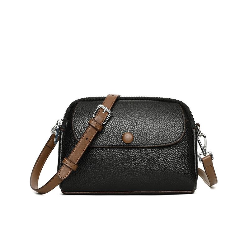 Кожаные женские модные сумки сумка через плечо сумка-мессенджер из коровьей кожи первого слоя