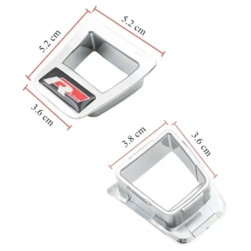 hijk1 ·Chrome Car Steering Wheel Decoration Cover Trim Accessories For Volkswagen VW GTI Polo Golf Passat Tiguan Arteon Taigo Caddy GT