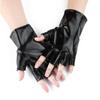 Imitation Leather PU Leather Gloves Punk Style Cosplay Gloves  Hip Hop Performance