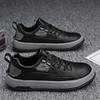 Outdoor Business Formal Casual Shoes New Luxury Brand Leather Mens Shoes Cow Leather Soft Men Sneakers Designer Skateboard Shoes