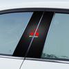 2 шт. Защитная пленка на центральную стойку с логотипом автомобиля, наклейка против царапин для Mitsubishi Lancer Ralliart 10 3 9 EX Outlander 3 ASX L200, Аксессуары