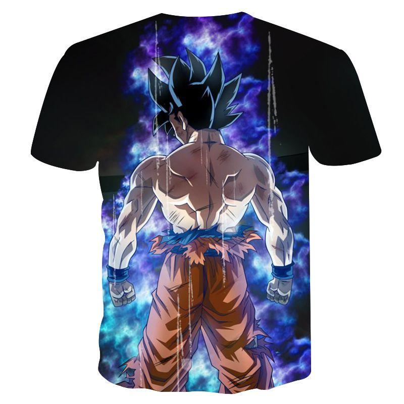 Exquisite 3d Print Dragon Ball Z Vegeta Goku Super Saiyan Casual Tee Anime Shirts