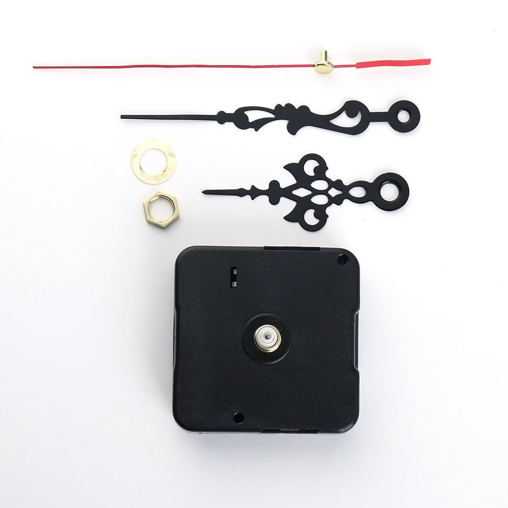 Essential Tools Classic Mute Repair Replacement Parts + Hands Clock Movement Mechanism Pendulum