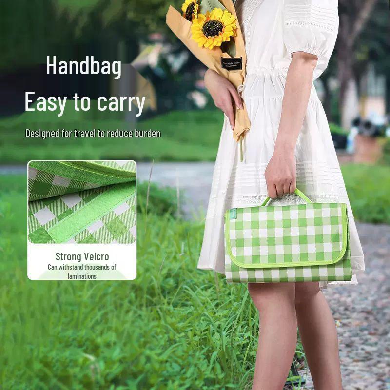 Водонепроницаемый утолщенный коврик для пикника и кемпинга для использования на открытом воздухе