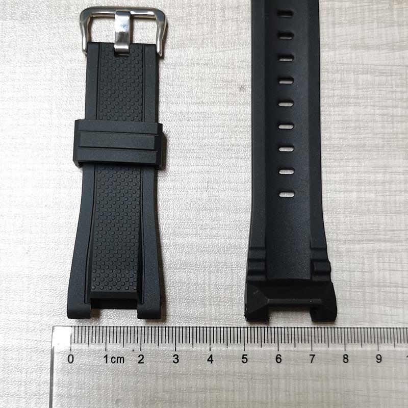 Резиновый ремешок для часов Casio GST-W120L S130L S310 B100 GST-W100G, высококачественные силиконовые аксессуары для ремешка часов 26 мм-14 мм
