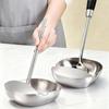 Подставка для ложки для кухонной столешницы из нержавеющей стали, устойчивое основание, держатель для кухонной ложки, подставка для половника для закусок, фруктов, соуса, супа, выпечки