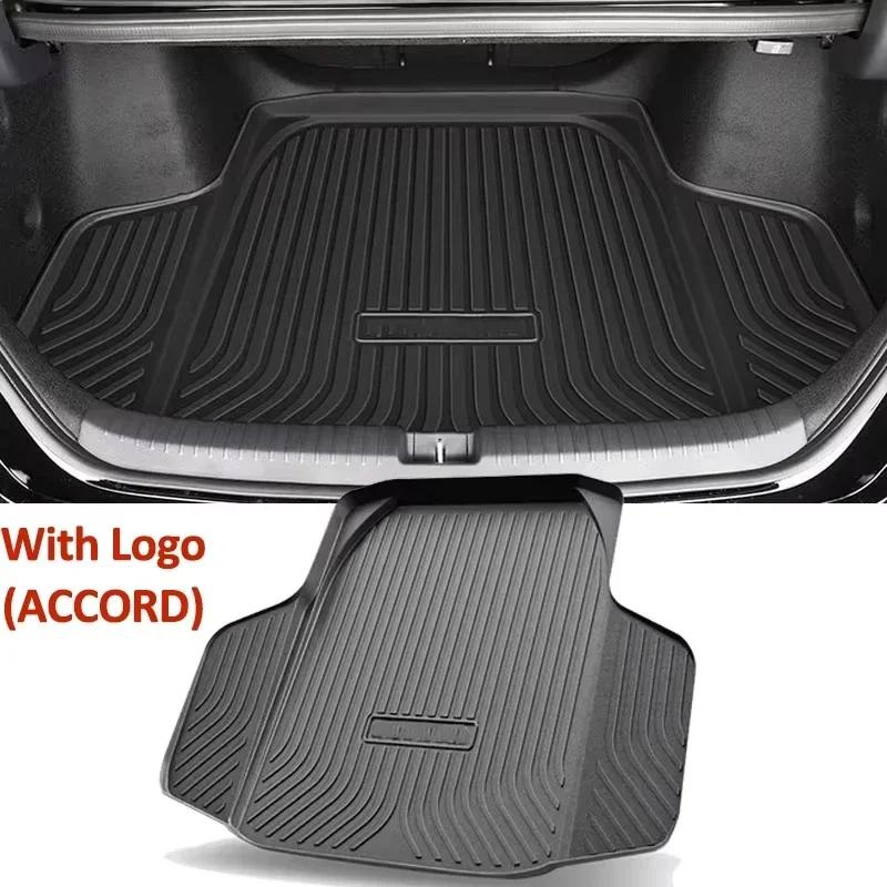 TPE Car Trunk Mat For Honda Accord 11 MK11 2023 2024 2025 Waterproof Rubber Trunk Pad Cargo Liner Carpet Mats Auto Accessories