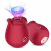 10-скоростной Розовый Вибратор-Сосущий Dildo для Точки G, Стимулирующий Клитор, Женская Секс-Игрушка, Мини-Массажер в Форме Розы, USB-Перезаряжаемый