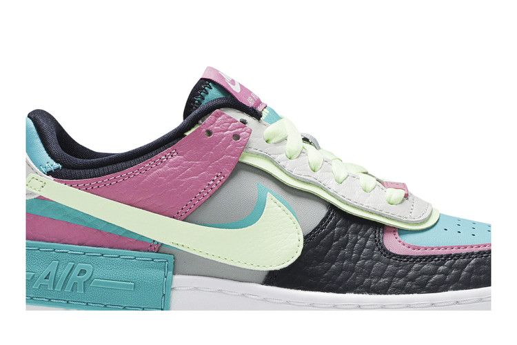 Nike Air Force 1 Low Shadow Barely Volt Oracle Aqua (Women's) Sneakers
