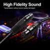 SGANGCAR XLR Кабель 10M Микрофонный Кабель 3-контактный XLR Папа-Мама Сбалансированное Соединение Совместим с Записывающими Устройствами Динамиками AV Усилителями