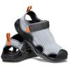 Crocs Сандалии с сетчатой палубой Swiftwater Mesh Deck Mirage, цвет Phantom Grey, мужские, 211095-1NM