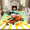 Коврик-дверной коврик Dragon Ball для гостиной или спальни Защитный коврик под стул Офисное украшение Рождественский подарок Подарок на день рождения