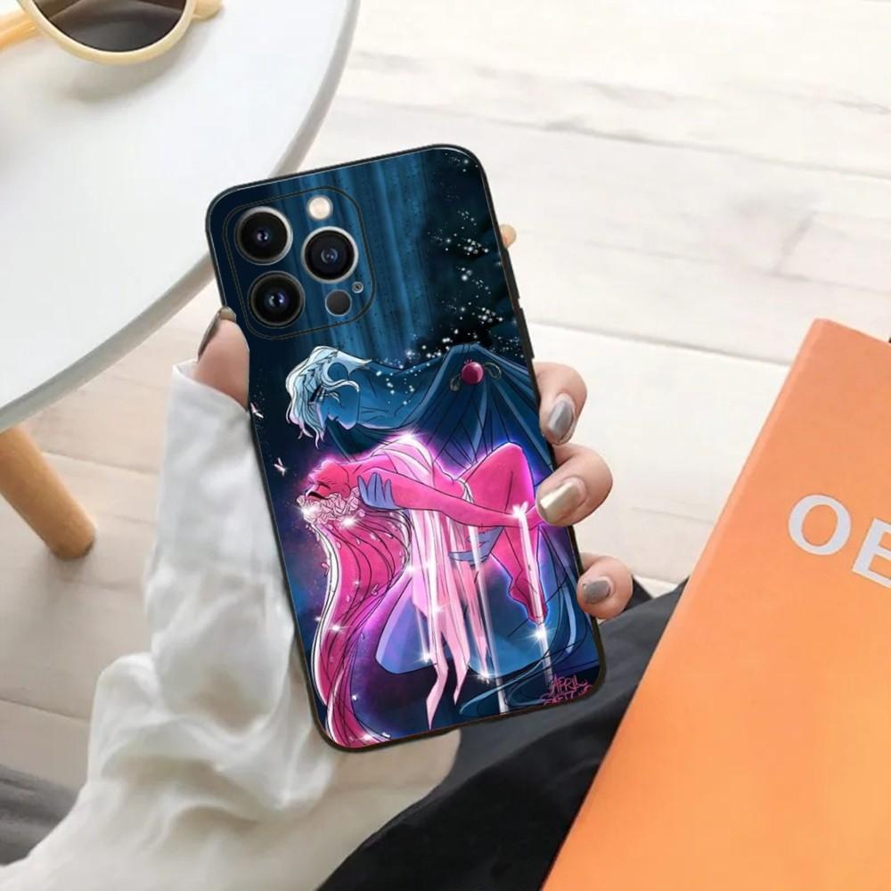 Lore Olympus Phone Case For iPhone 15,14,13,12,11,Plus,Pro Max,XS,X,XR,SE,Mini,8,7 Soft Silicone Black Cover