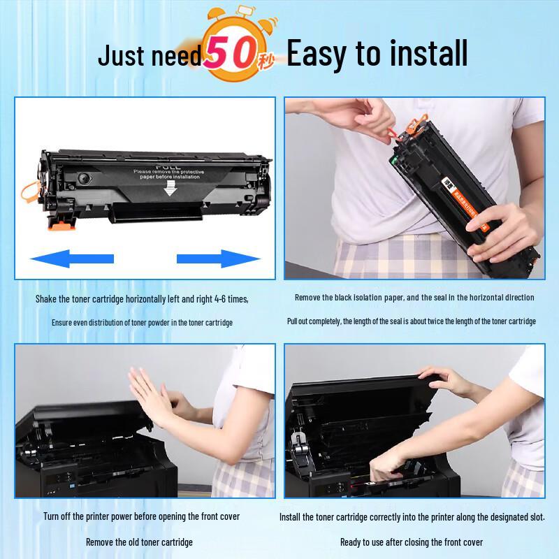 Совместимый картридж с тонером HP CC388A/88A для принтеров LaserJet и заправки