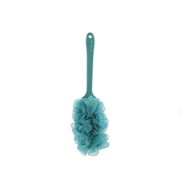Long Handle Bath Brush, Foam Rich Bath Sponge,Enlarged Bath Ball, Flower Back Scrubber, Bath Sponge, Shower Brush Tool