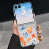 Магнитный чехол-книжка для телефона Samsung Z FLIP 7 FE 6 5, модный, в морском стиле, с китом, прозрачный, жесткий ПК, складная крышка для телефона для Galaxy Z Flip7 Flip6 Flip5