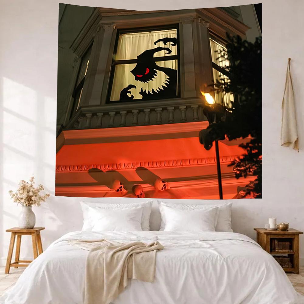 Christmas Nightmare Wall Decor Tapestry Art For Pet Memorial Birthdaywedding Party Backdrop Family Gift