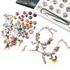 Хэллоуин Браслет-шарм Сокровище Набор бусин Насыпью 2025 Адвент-календарь 20 дней Обратный отсчет Украшение Набор для изготовления DIY ювелирных изделий для детей, взрослых, подростков